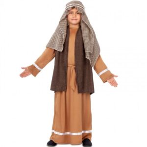 DISFRAZ DE SAN JOSÉ MARRÓN PARA NIÑO
