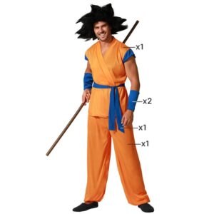 DISFRAZ DE GOKU DE DRAGÓN BALL HOMBRE