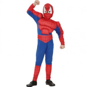 DISFRAZ DE SPIDERMAN MUSCULOSO PARA NIÑO
