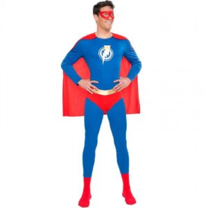 DISFRAZ DE SUPERHÉROE RELÁMPAGO HOMBRE