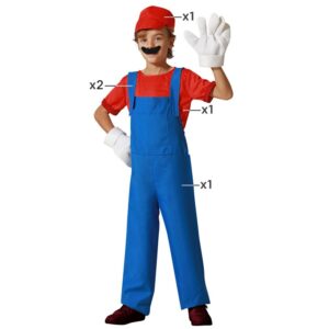 DISFRAZ DE SUPERMARIO NIÑO