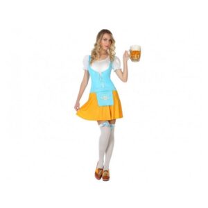 DISFRAZ DE ALEMANA AMARILLO MUJER