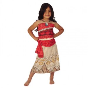 DISFRAZ DE VAIANA NIÑA DELUXE DISNEY