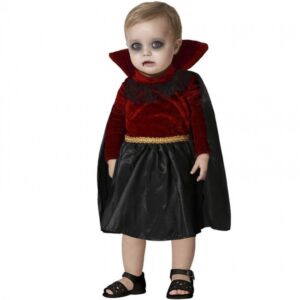 DISFRAZ DE VAMPIRESA NOCTURNA BEBÉ