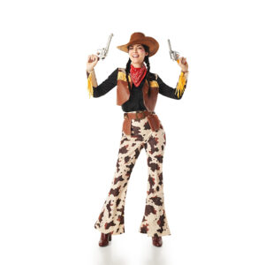 DISFRAZ DE VAQUERA COW GIRL MUJER