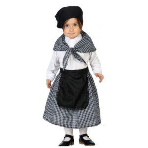 DISFRAZ DE VIEJA CASTAÑERA PARA BEBÉ