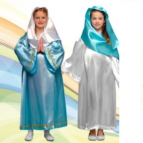 DISFRAZ VIRGEN BLANCO INFANTIL