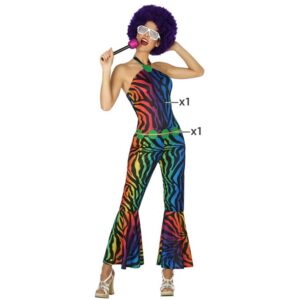 DISFRAZ DISCO RAYAS PARA MUJER