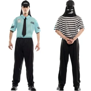 DISFRAZ POLICIA-LADRÓN ADULTO