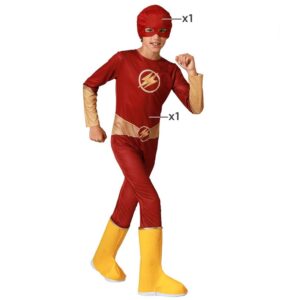 DISFRAZ DE FLASH LIGA DE LA JUSTICIA NIÑO