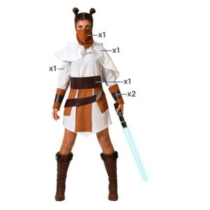 DISFRAZ DE PRINCESA LEIA MUJER