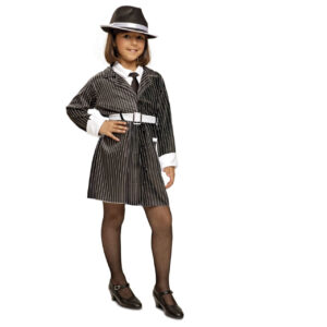 DISFRAZ DE GÁNSTER NIÑA