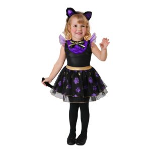 DISFRAZ DE GATITA VIOLETA BEBÉ