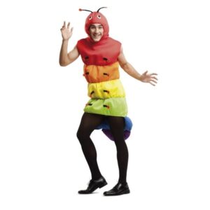 DISFRAZ DE GUSANO HOMBRE