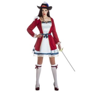 DISFRAZ DE LADY MOSQUETERA MUJER