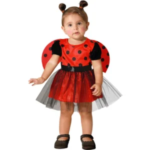 DISFRAZ DE MARIQUITA PARA BEBÉ