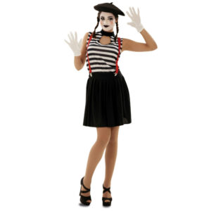 DISFRAZ DE MIMO MUJER