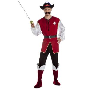 DISFRAZ DE MOSQUETERO LUXE HOMBRE