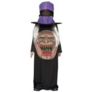 DISFRAZ DE MONSTRUO CON SOMBRERO NIÑO