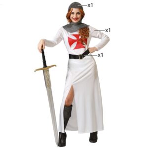 DISFRAZ DE MUJER CRUZADAS MEDIEVAL