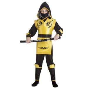 DISFRAZ DE NINJA AMARILLO NIÑO