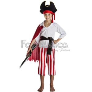 DISFRAZ DE PIRATA CAPA NIÑO