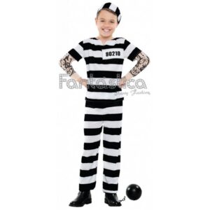 DISFRAZ DE PRESO NIÑO