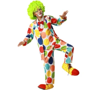 DISFRAZ DE PAYASO A LUNARES NIÑO