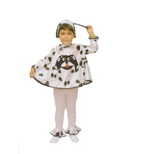 DISFRAZ DE PERRITO CAPA NIÑO