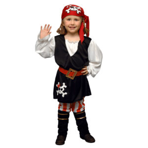 DISFRAZ PIRATA CALAVERA NIÑA