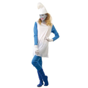 DISFRAZ DE PITUFA MUJER