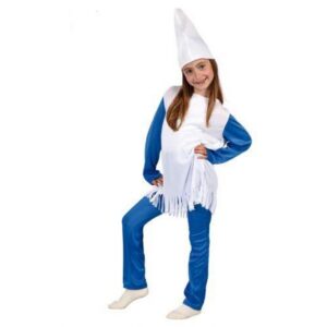 DISFRAZ DE PITUFA INFANTIL