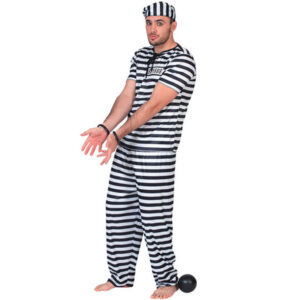 DISFRAZ DE PRESIDIARIO HOMBRE