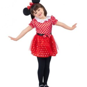 DISFRAZ DE RATITA MINNIE NIÑA