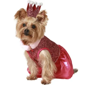 DISFRAZ DE REINA ROSA PARA PERRITA