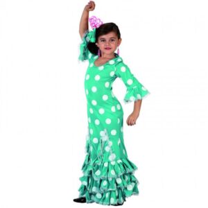 DISFRAZ DE SEVILLANA CELESTE INFANTIL