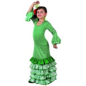 DISFRAZ DE SEVILLANA VERDE INFANTIL