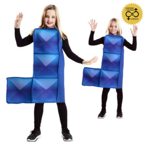 DISFRAZ TETRIS AZUL UNISEX INFANTIL