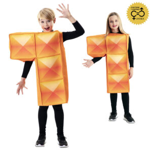 DISFRAZ TETRIS NARANJA UNISEX INFANTIL