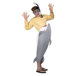 DISFRAZ DE TIBURÓN HAMBRIENTO ADULTO