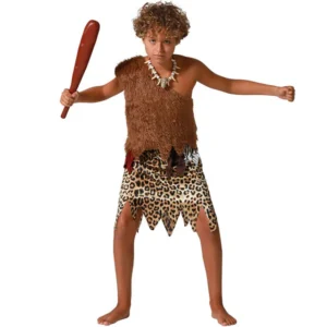 DISFRAZ DE CAVERNÍCOLA PARA NIÑO