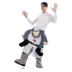 DISFRAZ DE UP! CABALLERO MEDIEVAL A CABALLO ADULTO