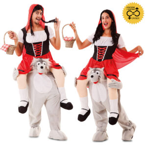 DISFRAZ UP! LOBO Y CAPERUCITA UNISEX