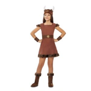 DISFRAZ DE VIKINGA NIÑA