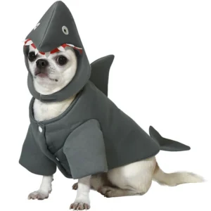 DISFRAZ TIBURÓN PARA PERRO