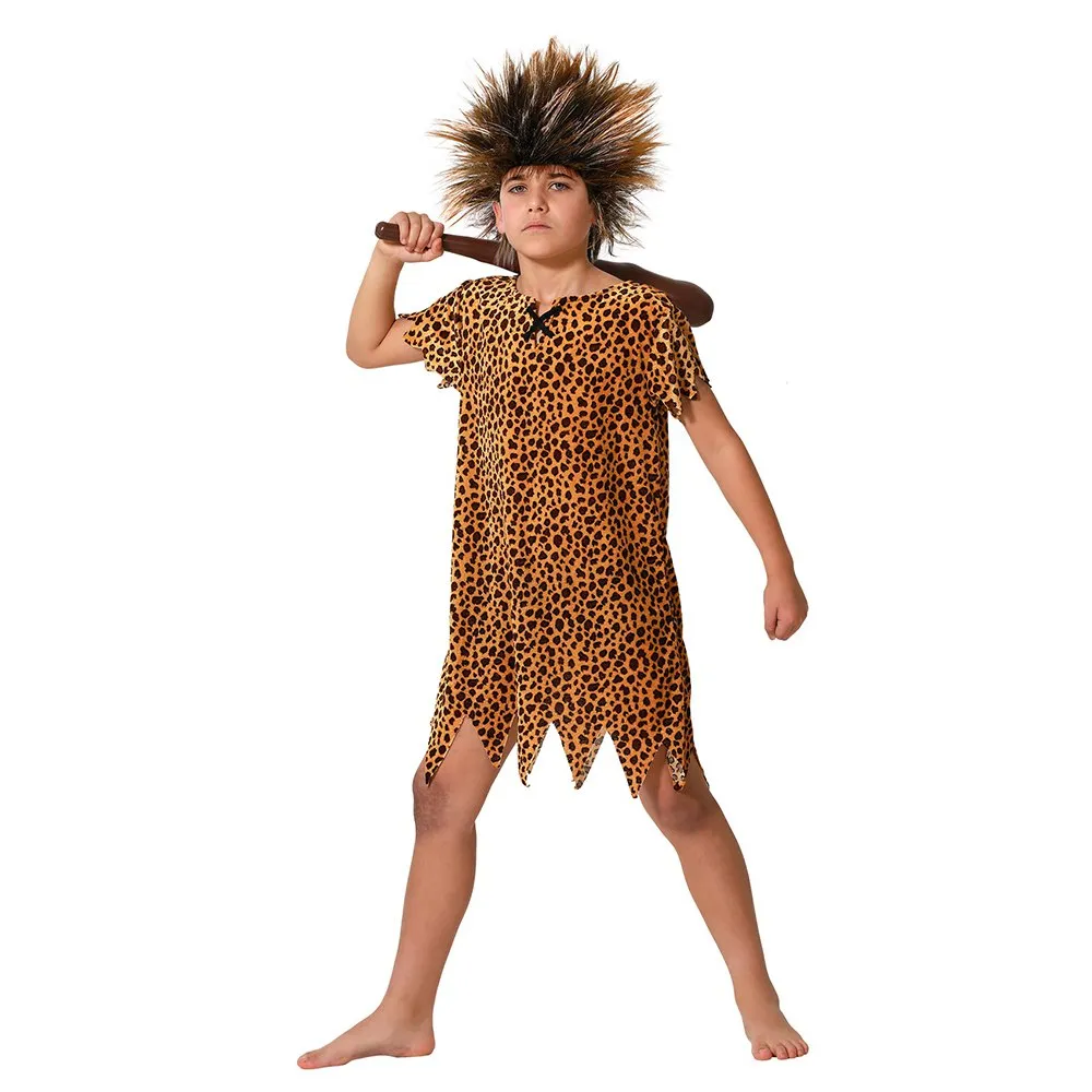 DISFRAZ DE CAVERNICOLA NIÑO