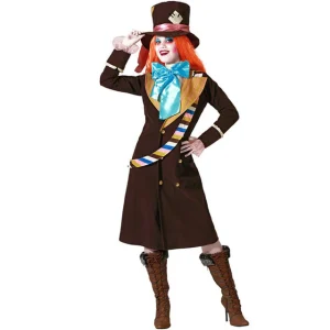 DISFRAZ DE SOMBRERERA LOCA CON SOMBRERO MUJER