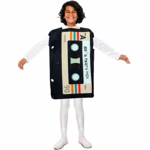 DISFRAZ DE CINTA CASSETE INFANTIL