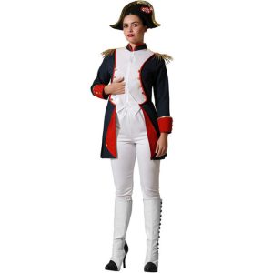 DISFRAZ DE NAPOLEÓN BLANCO MUJER