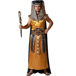 DISFRAZ EGIPCIO AZUL Y DORADO HOMBRE